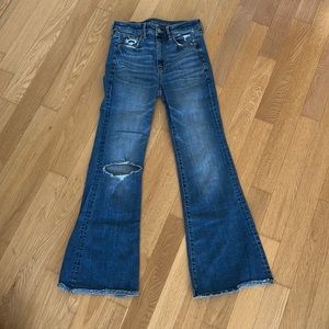 American eagle flare jeans